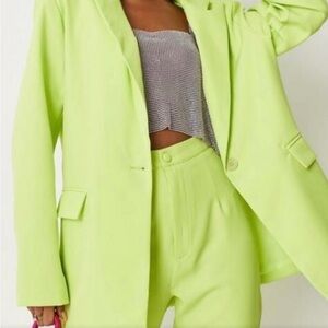 Miss Guides Women's Lime Green Blazer